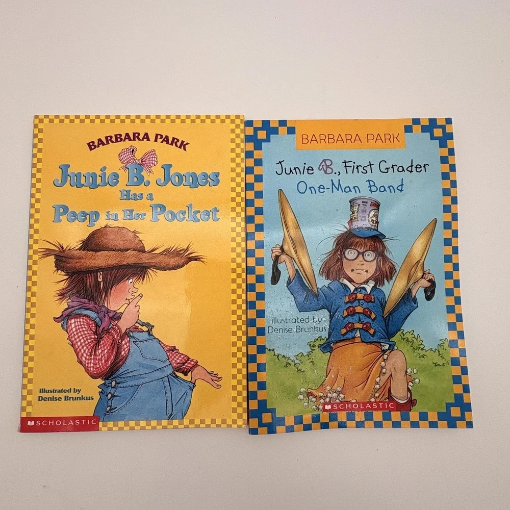Junie B Jones Peep Pocket/One-Man‎ Band Barbara Park Scholastic Multi PB Kids